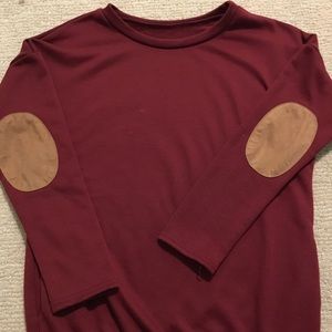 Heavy red sweatshirt